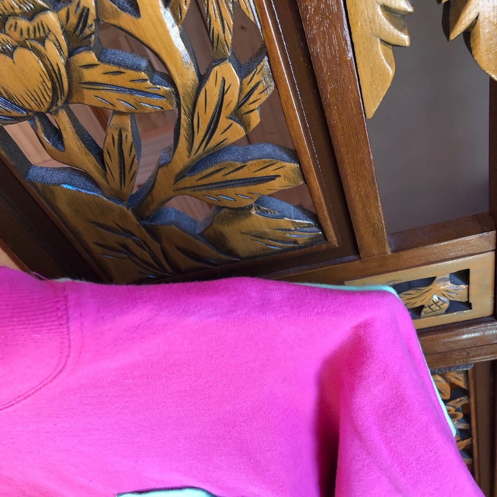 Pennant Color Block Pocket Front Sweatshirt - Picture 9 of 10